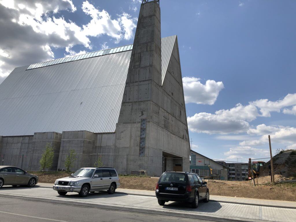 Vilniaus šv. Juozapo bažnyčia (Tolminkiemio g. 4) - House of worship - construction photos
