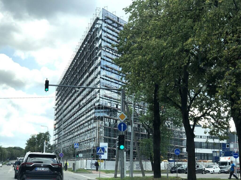 Avia Solutions Group (Dariaus ir Girėno g. 21A) - Office center - construction photos