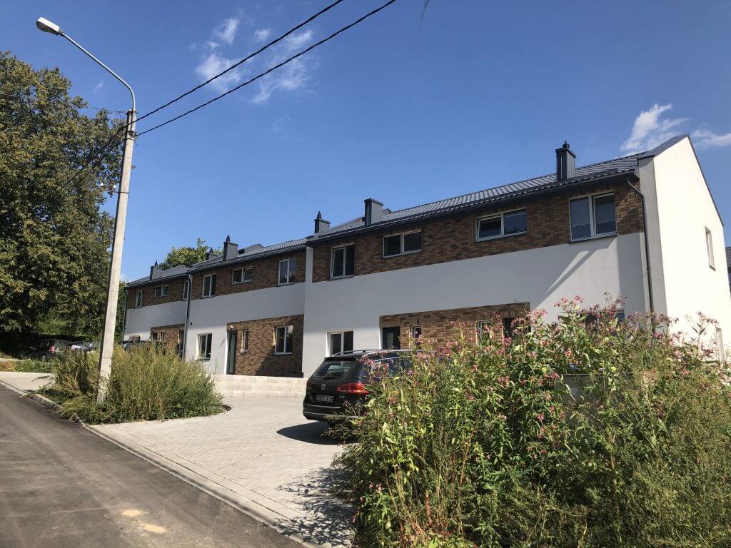 Ievų namai (Ievų g. 3) - Row housing - construction photos