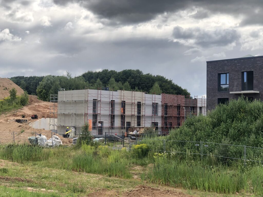 PaJustis 3 etapas (sublokuoti namai) (Mozūriškių g. 190) - Row housing - construction photos