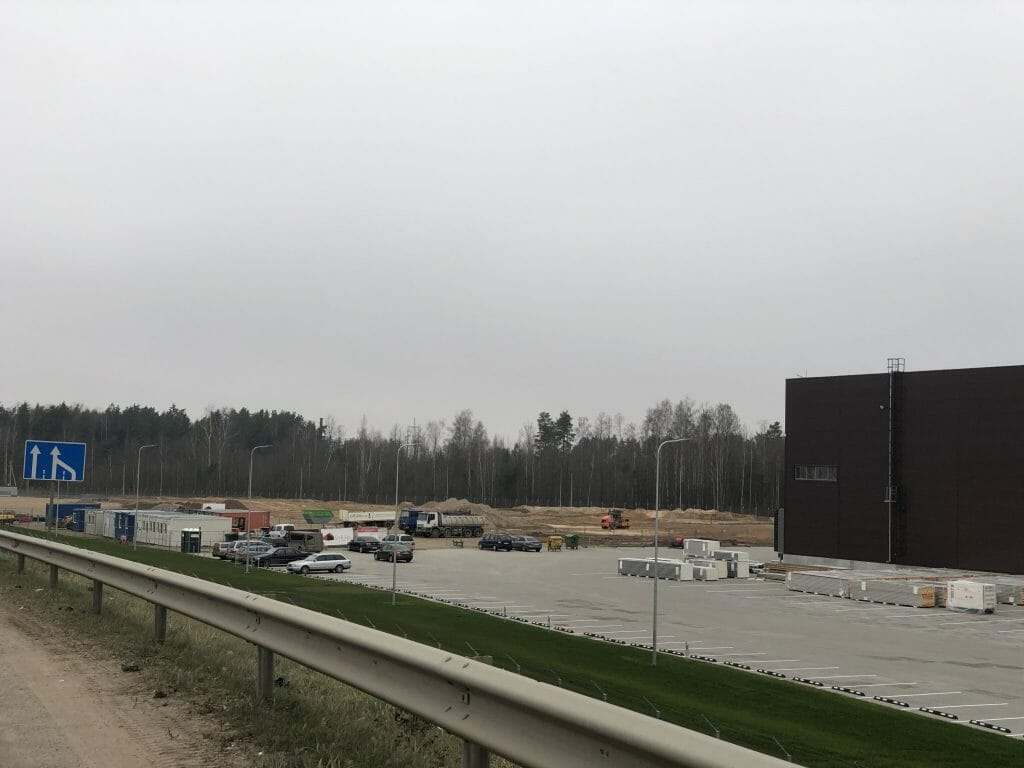 Kauno logistikos centras (Martinavos g. 8) - Warehouse / Distribution center - construction photos