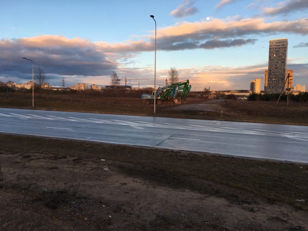 Vilnius OUTLET (Vytauto Pociūno g. 8) - Shopping center - construction photos