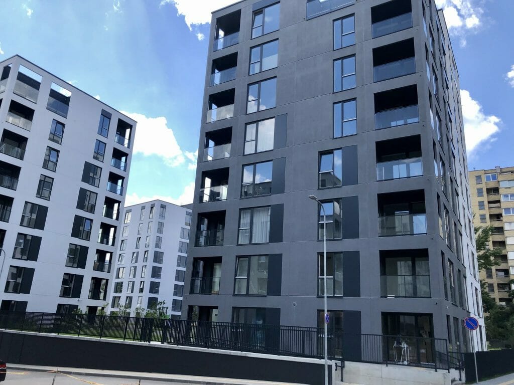 Rinktinės URBAN 2 etapas (Ceikinių g. 15) - Multi apartment - construction photos