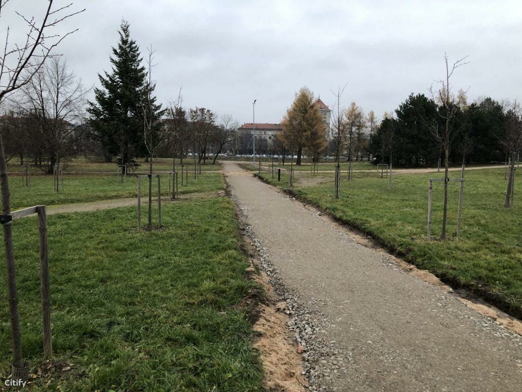 Nemuno salos parkas (Nemuno sala) - Park - construction photos