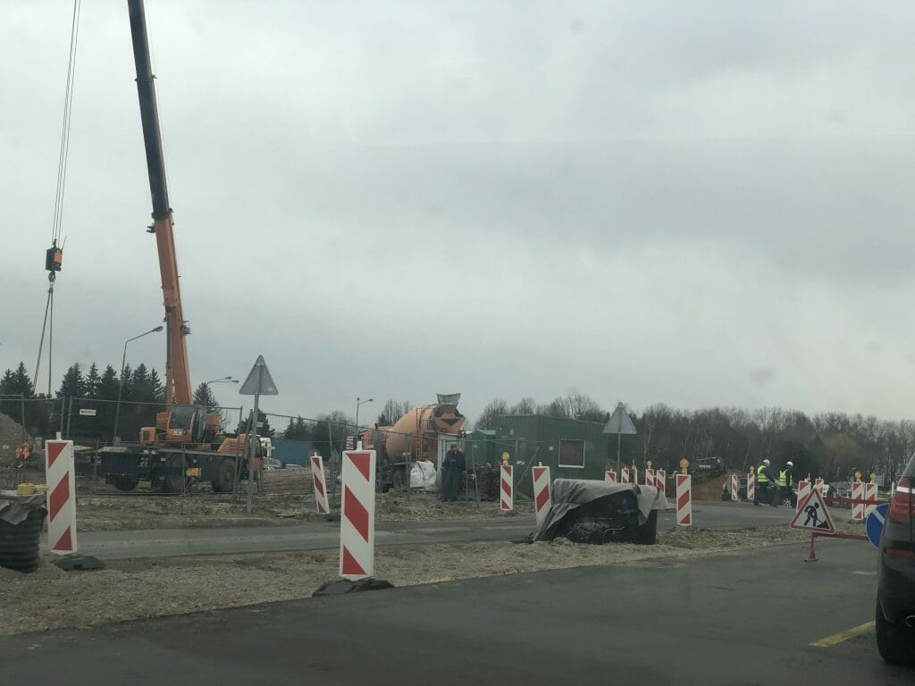 Baltijos pr. žiedinė sankryža (Baltijos pr., Šilutės pl.) - Road - construction photos