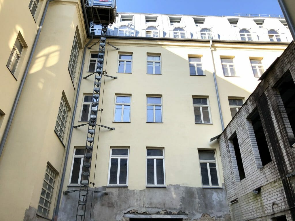 Gedimino 22 (Gedimino pr. 22) - Multi apartment - construction photos