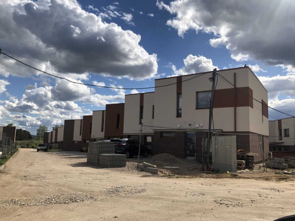 Horizontai (rytų, pietų, šiaurės) (Simono Grunau g. 34, 36, 38) - Multi apartment - construction photos