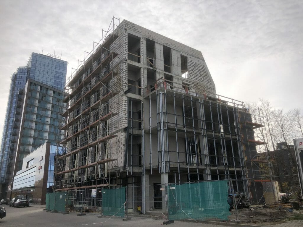 Taikos pr. 28A (Taikos pr. 28A) - Office center - construction photos