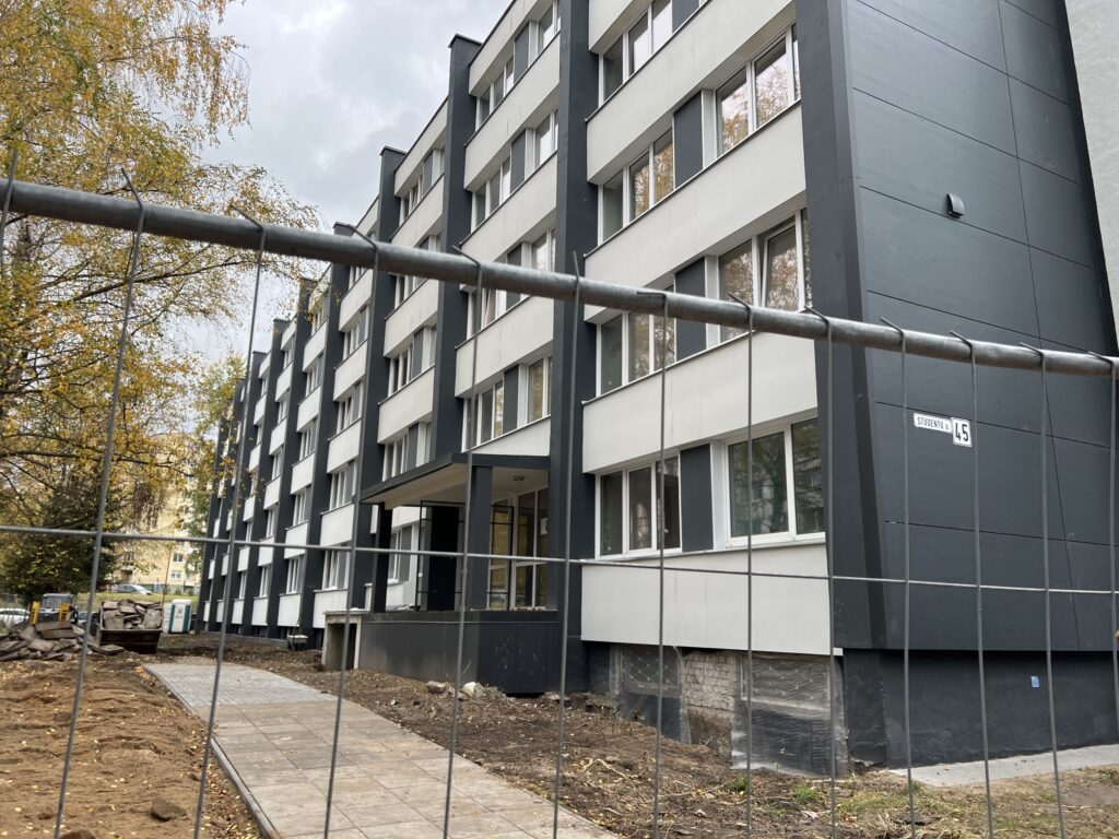 Studentų g. 45 (Studentų g. 45) - Multi apartment - construction photos