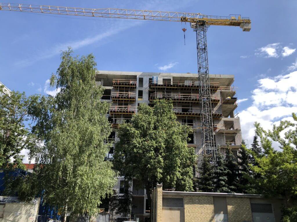 Žvėryno vakarai (Saltoniškių g. 44) - Multi apartment - construction photos