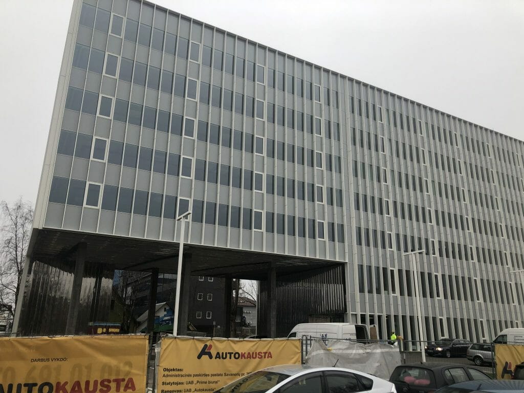 Prime Office (Savanorių pr. 367) - Office center - construction photos