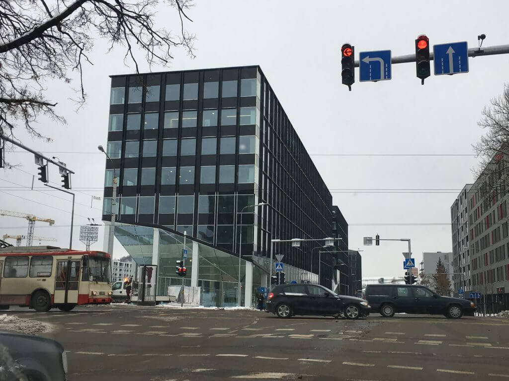 Business Stadium West (Rinktinės g. 5) - Verslo centras - statybų nuotraukos