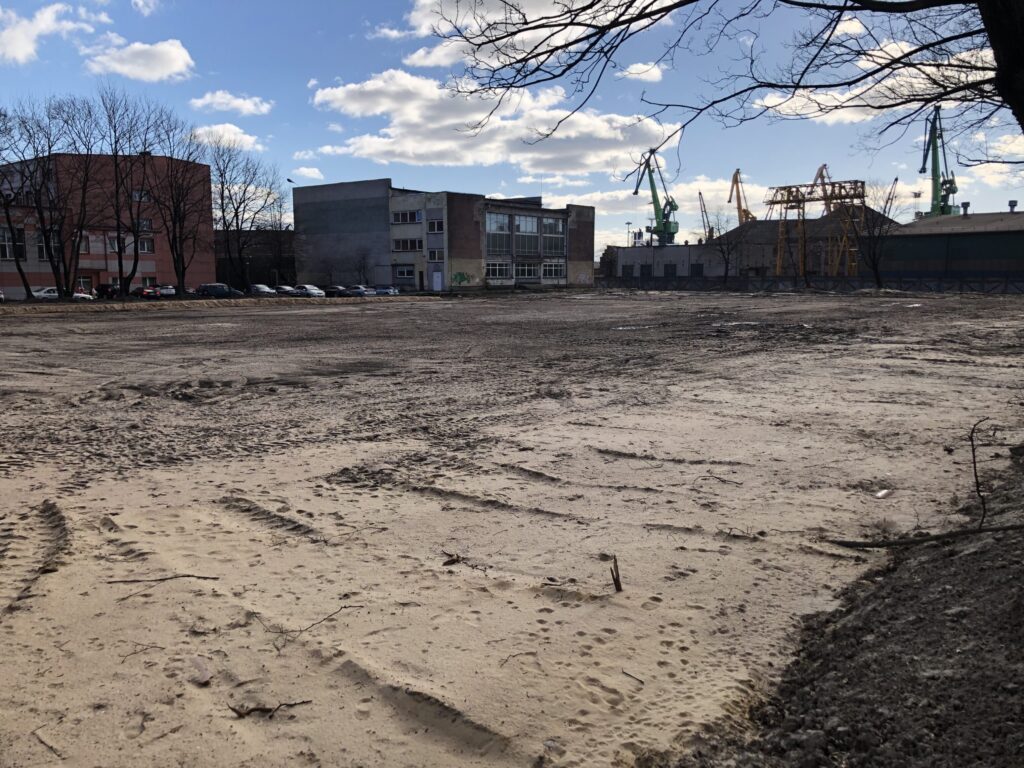 Vitės progimnazijos stadionas (J. Janonio g. 32) - Sports arena - construction photos