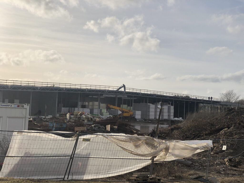 Mokslo sala (Karaliaus Mindaugo pr. 50) - Museum - construction photos