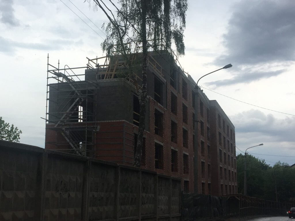 Sapiegų 19 (L. Sapiegos g. 19) - Multi apartment - construction photos