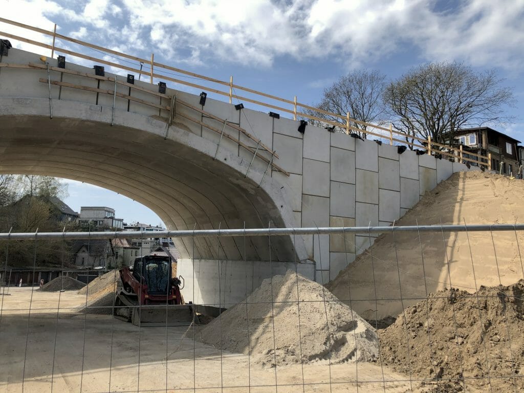 Žemaičių g. viadukas virš P. Kalpoko g. (Žemaičių g.) - Street - construction photos