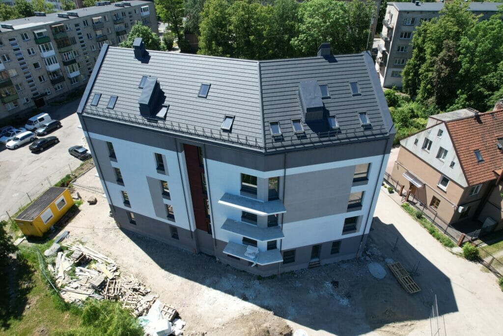 Tilžės daugiabutis (Tilžės g. 28A) - Multi apartment - construction photos