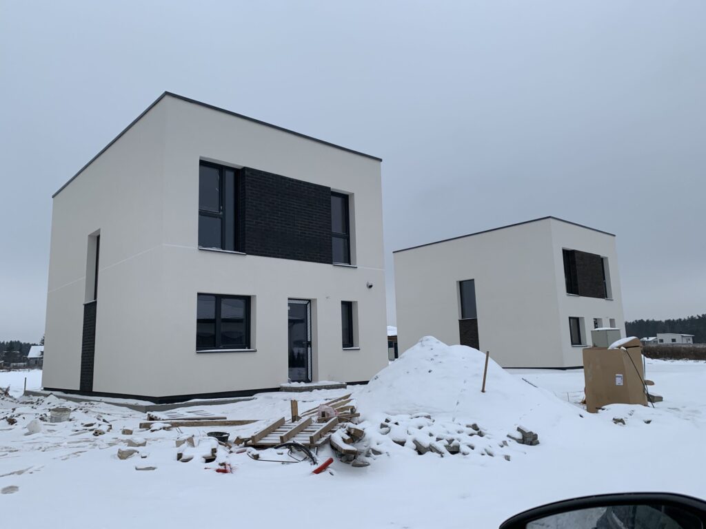 Valerijono Protasevičiaus g. 4, 6, 8, 10, 12 (Valerijono Protasevičiaus g. 4, 6, 8, 10, 12) - Row housing - construction photos