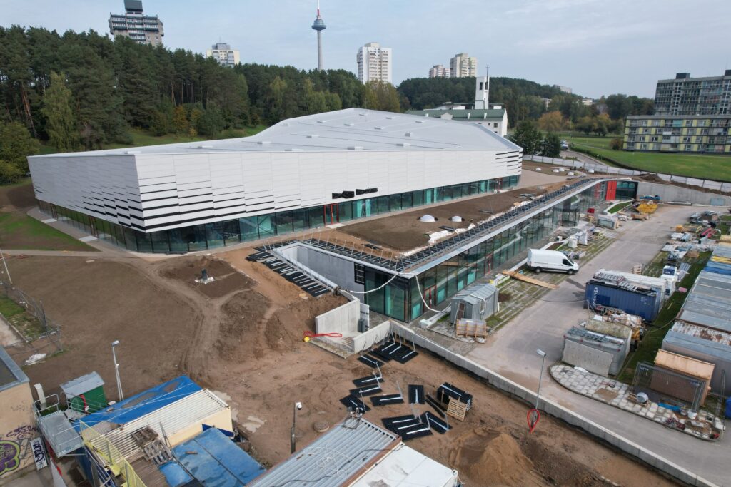 Lazdynų baseinas (Erfurto g. 13) - Pool - construction photos