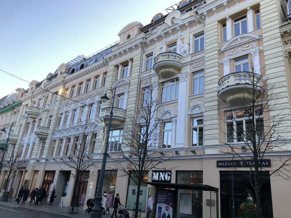 Gedimino 22 (Gedimino pr. 22) - Multi apartment - construction photos