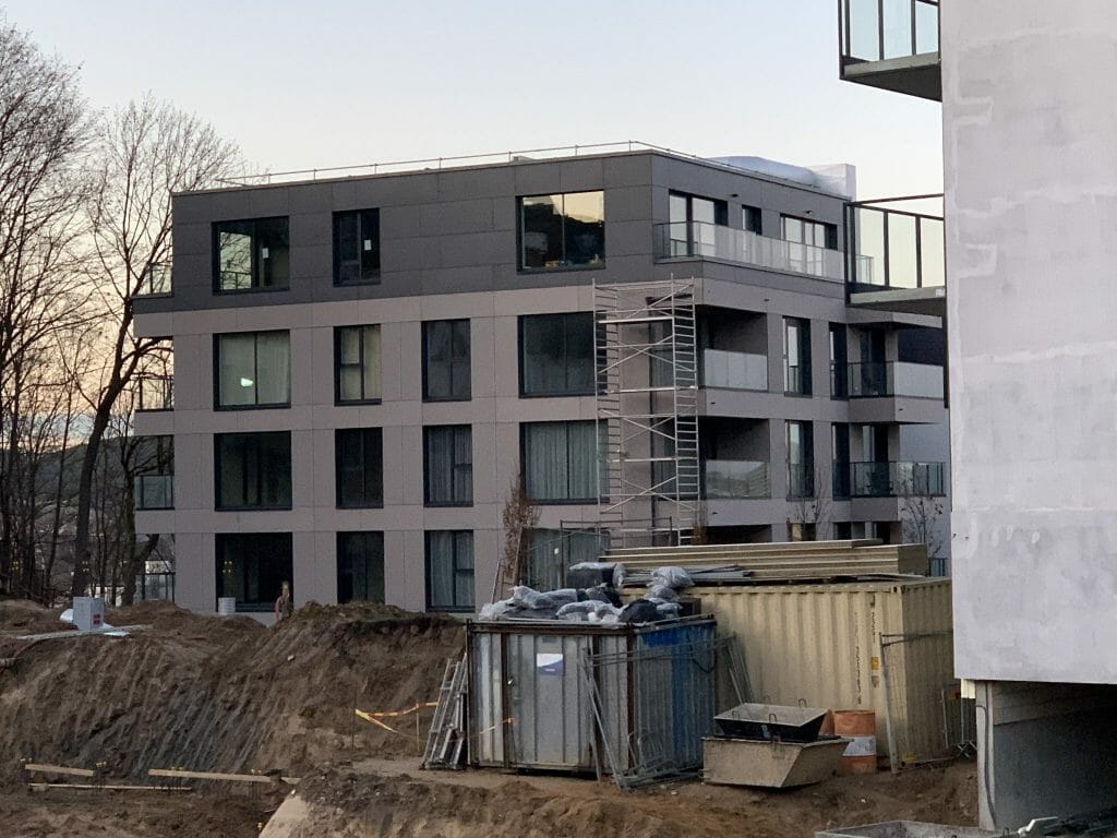 Matau Vilnių 1 etapas (Aludarių g. 5) - Daugiabutis - statybų nuotraukos