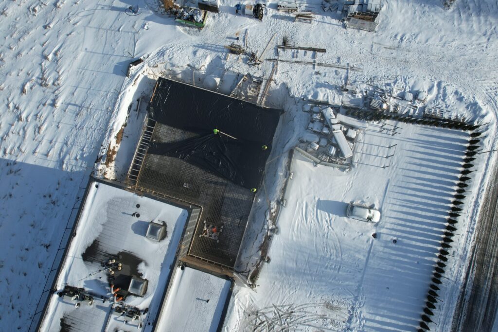 Liubčios g. 8 priestatas (Liubčios g. 8) - Office center - construction photos