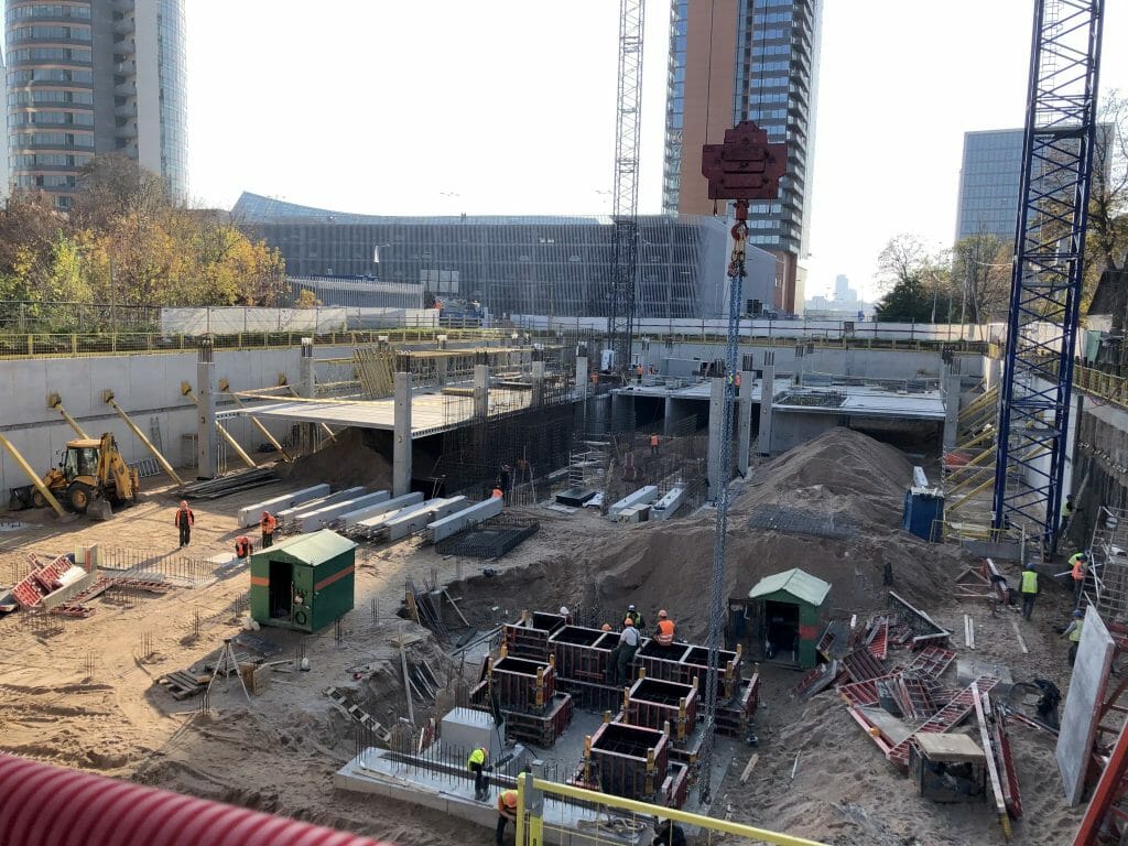 Lvivo (Lvivo g. 37) - Office center - construction photos