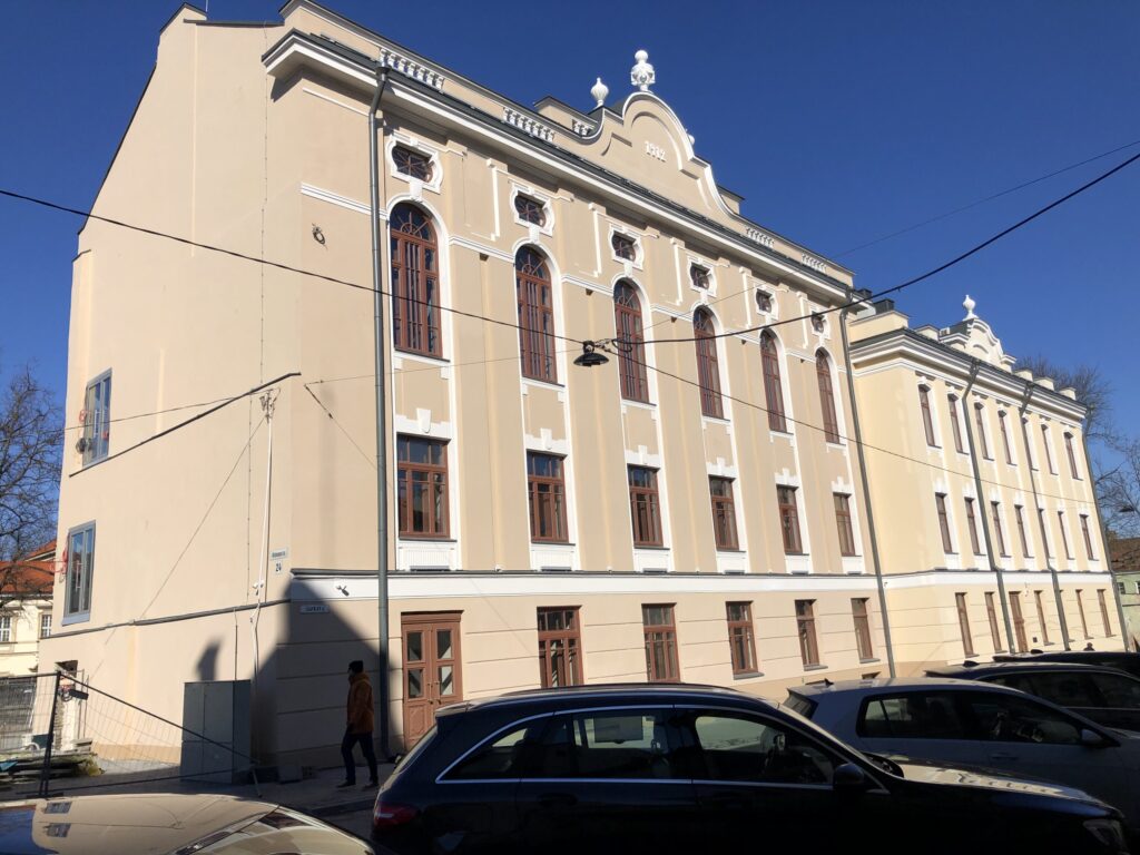 Radvilų rūmų pietų korpuso ir rytų paviljono atkūrimas (Vilniaus g. 24) - Museum - construction photos