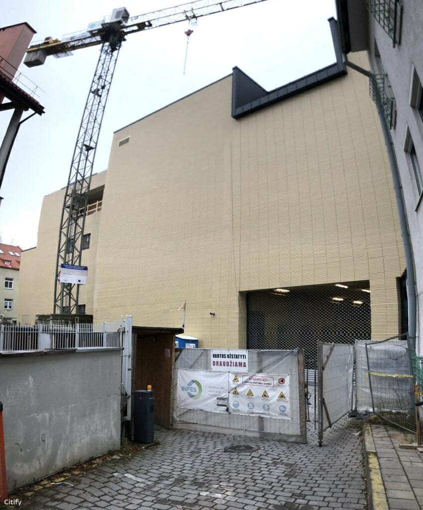 Lietuvos nacionalinis dramos teatras (Gedimino pr. 4) - Cultural center - construction photos