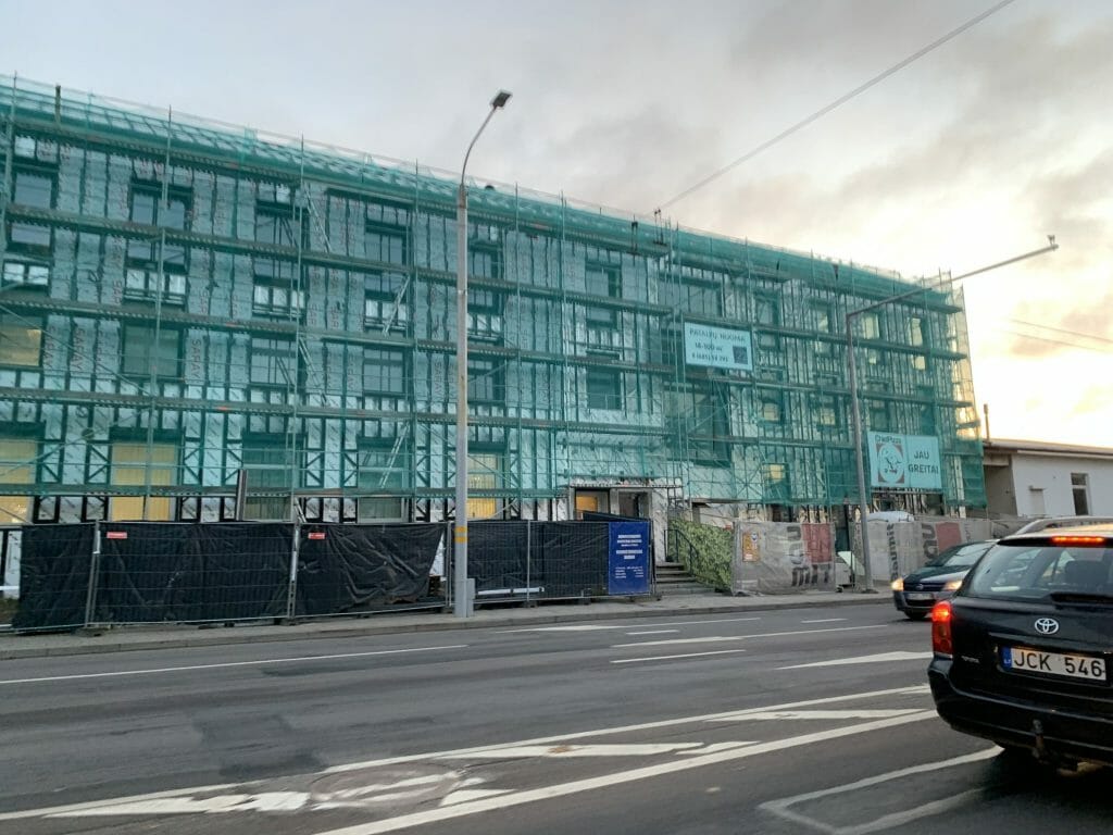 Žemaitės g. 22 (Žemaitės g. 22) - Office center - construction photos