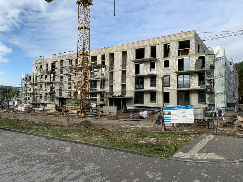 Lazdynėlių vingis 3-4 etapai (Lazdynėlių g. 38B, 38C) - Daugiabutis - statybų nuotraukos