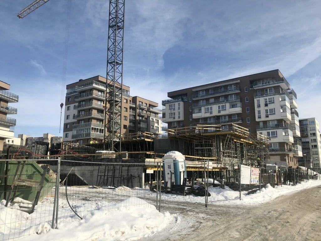 Altum 1 etapas (Karaliaučiaus g. 1) - Multi apartment - construction photos