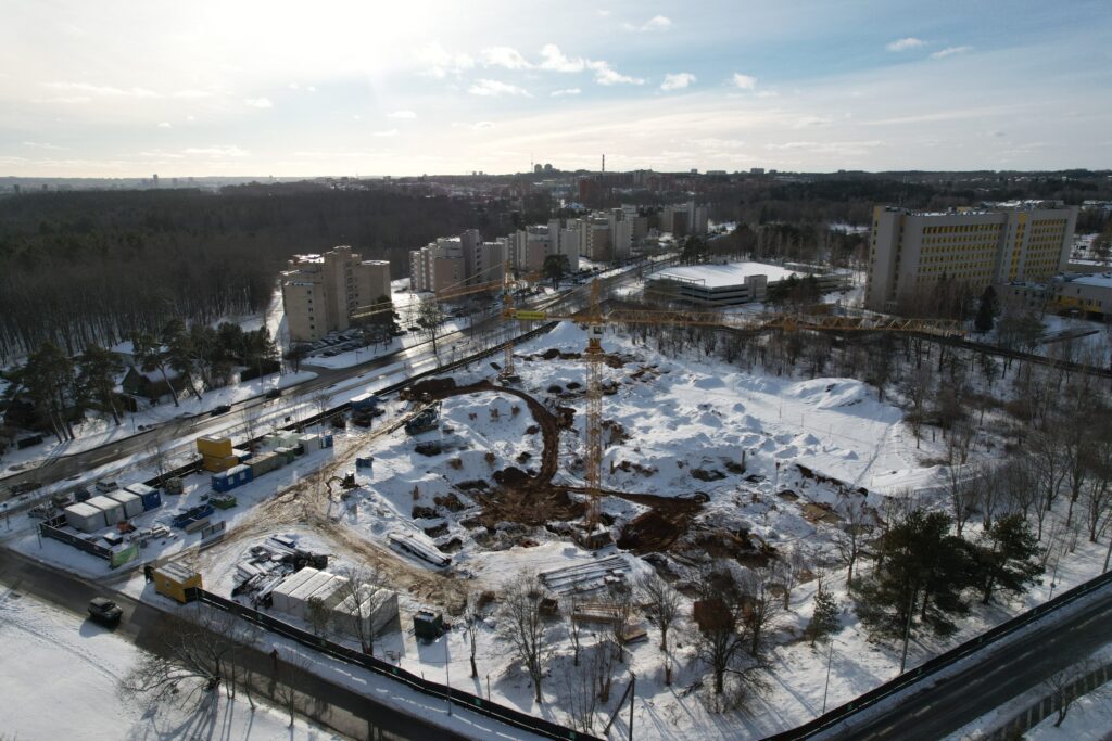 VU Medicinos fakultetas (Žaliųjų Ežerų g. 2) - Kõrgkool - ehituse fotod
