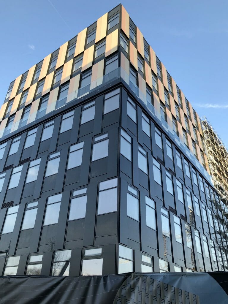 Business Stadium North (Rinktinės g. 3) - Verslo centras - statybų nuotraukos