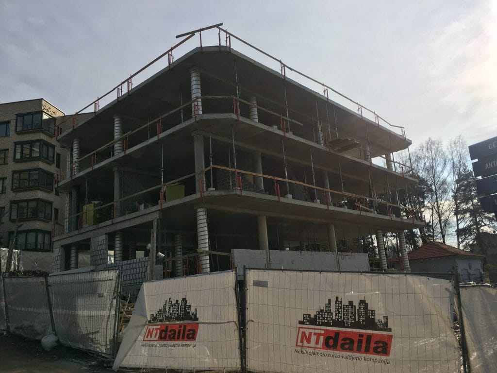 N1C (Nemenčinės pl. 1C) - Daugiabutis, Verslo centras - statybų nuotraukos