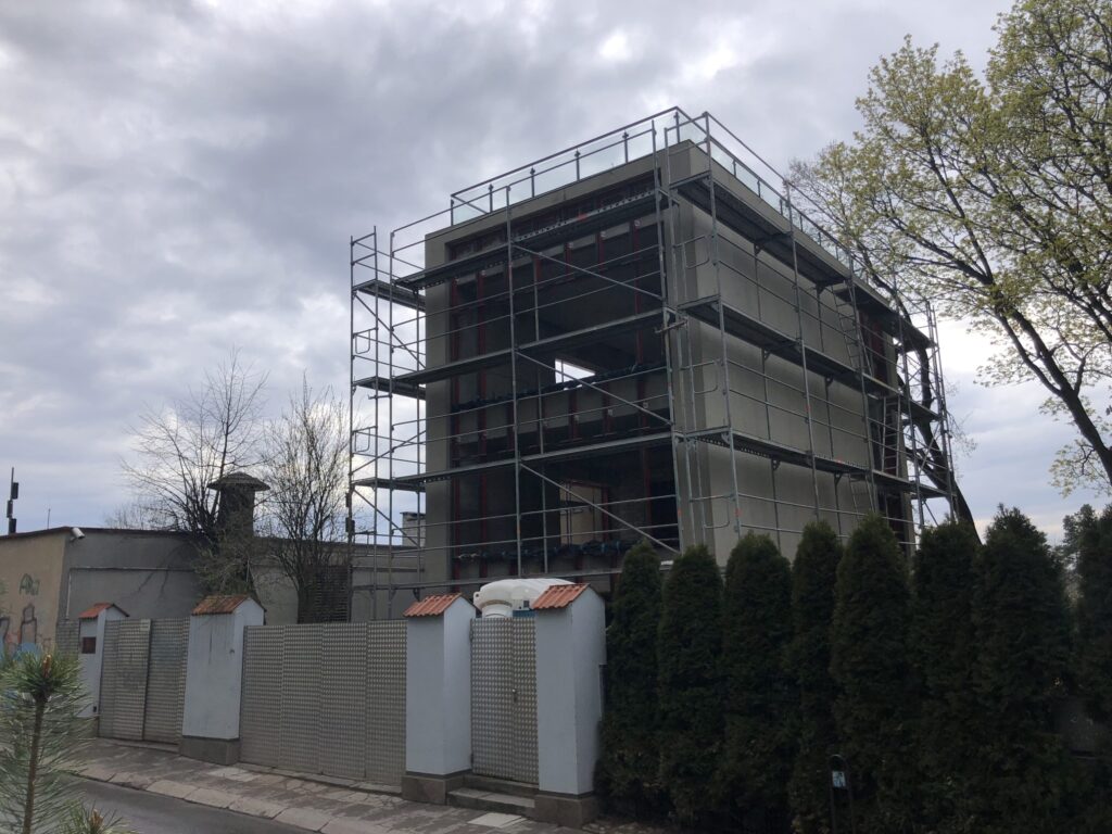 M. K. Paco g. 4B (M. K. Paco g. 4B) - Office center - construction photos