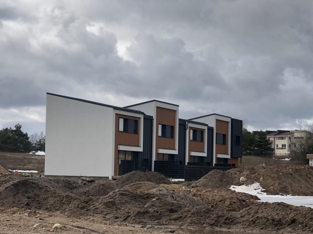 Knypavos g. 8D, 8E, 8F, 8G (Knypavos g. 8D, 8E, 8F, 8G) - Row housing - construction photos