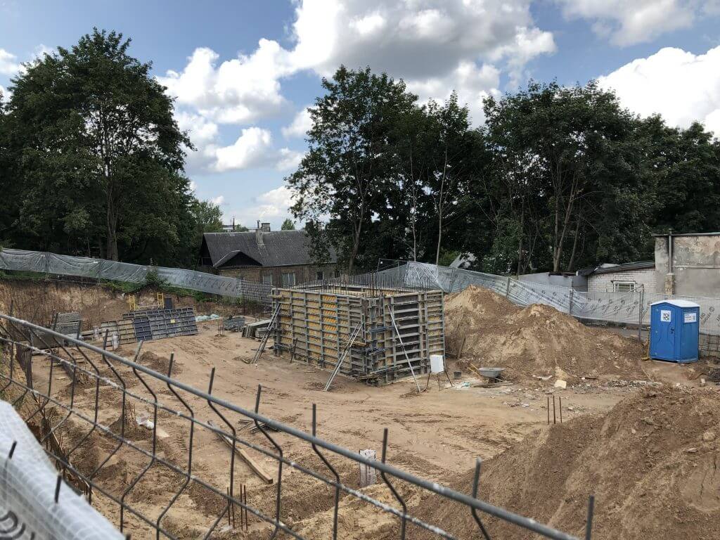 Pa Nauja (Panevėžio g. 23) - Multi apartment - construction photos