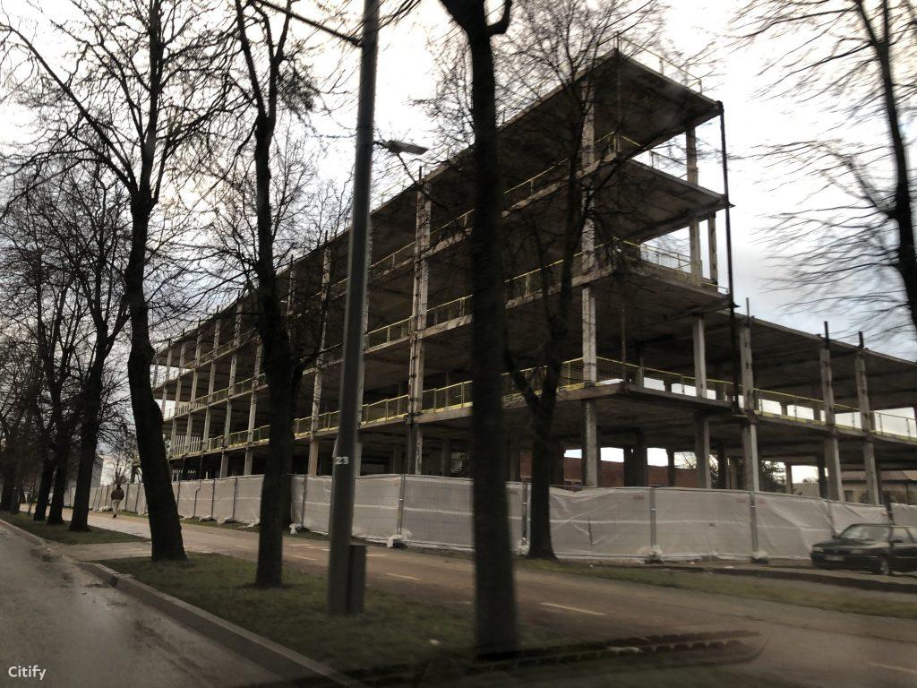 Savanorių pr. 225 (Savanorių pr. 225) - Health center - construction photos