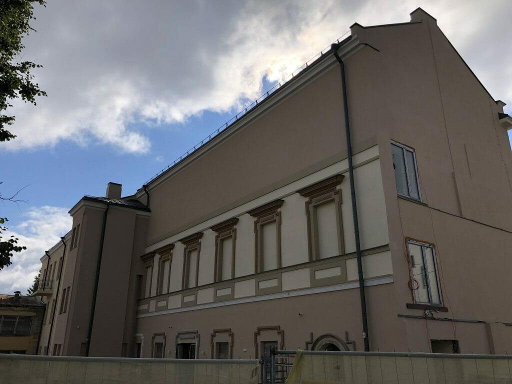 Radvilų rūmų pietų korpuso ir rytų paviljono atkūrimas (Vilniaus g. 24) - Museum - construction photos
