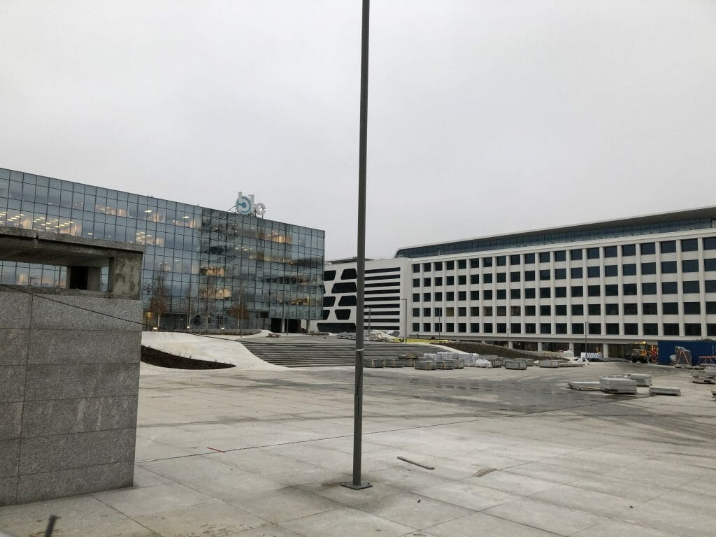 Vienybės aikštė (Vienybės a. 1) - Park - construction photos