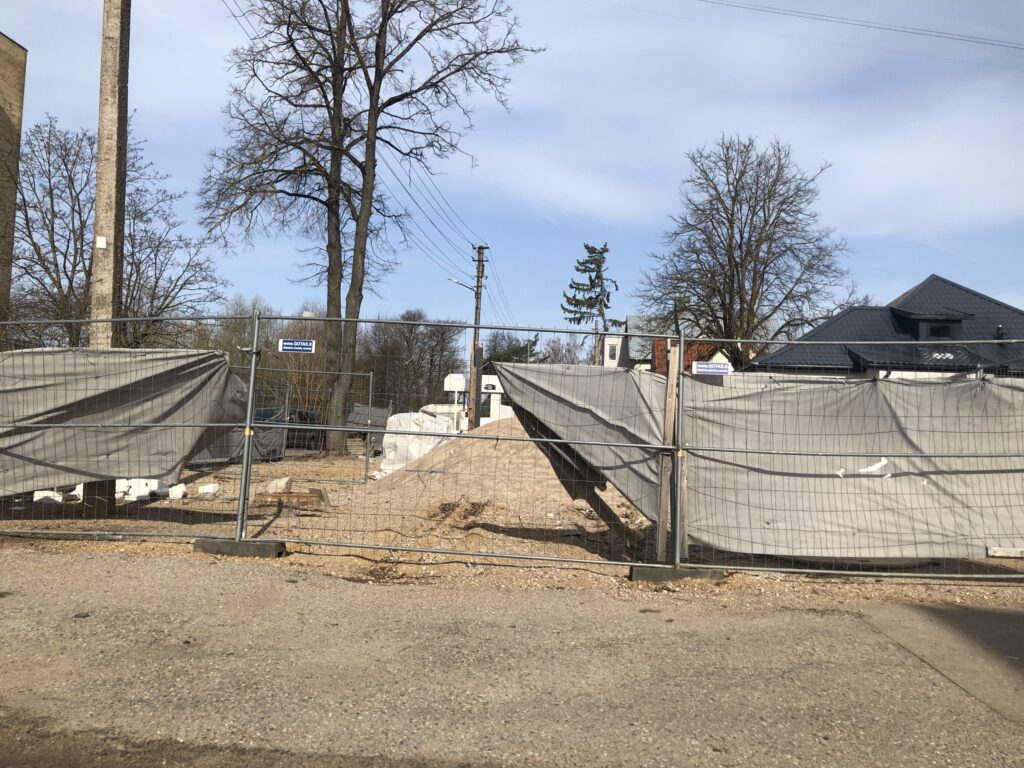 Stoties g. 2 (Stoties g. 2) - Pārtikas veikals - būvdarbu attēli