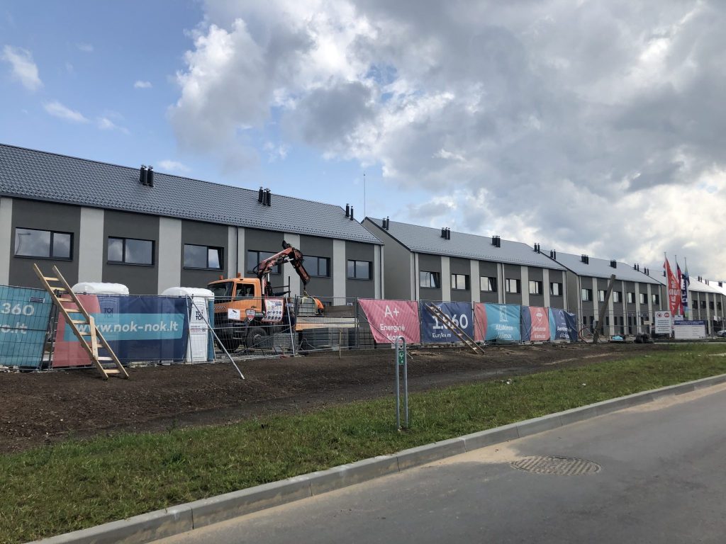 Nok Nok Home (Pilkalnio g. 4) - Row housing - construction photos