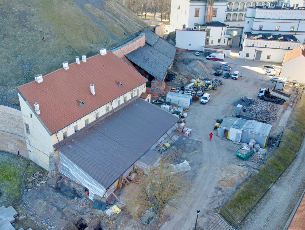 Pilininko namas (Arsenalo g. 1) - Museum - construction photos