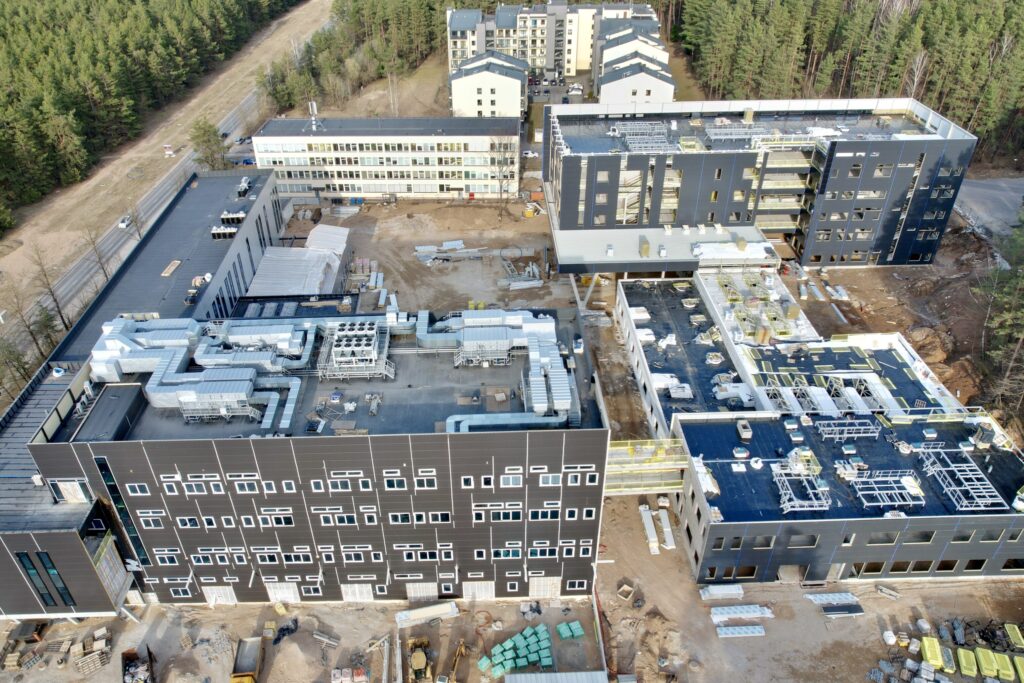VGTU Elektronikos, Mechanikos ir Transporto inžinerijos fakultetų laboratorijos (Plytinės g. 25) - Higher education - construction photos