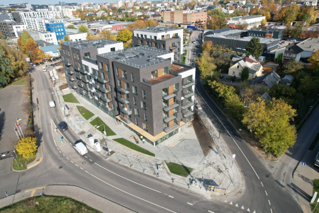 LINK TEN (Linkmenų g. 19) - Multi apartment - construction photos
