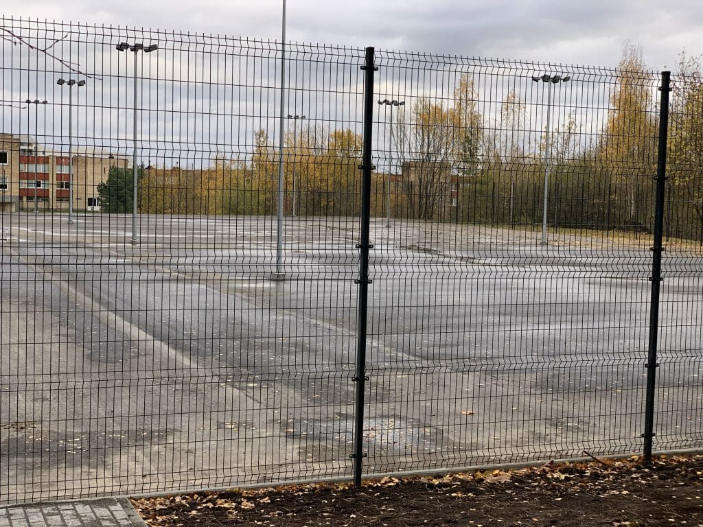 Sporto aikštynai Ozo g. (Ozo g. 39B) - Spordiväljak - ehituse fotod