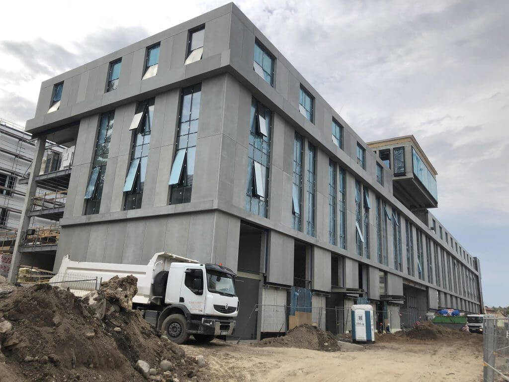 Verslo namai PAUPYS (Aukštaičių g.) - Office center - construction photos