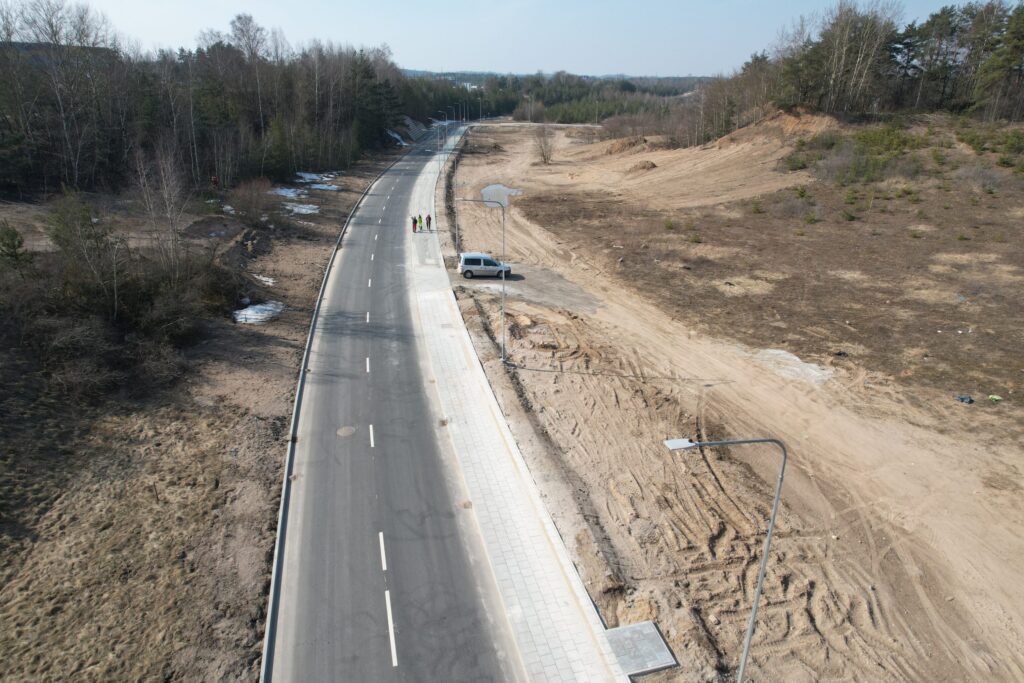 Jungiamoji gatvė tarp Kuro ir Paneriškių g. (Kuro g.) - Road - construction photos