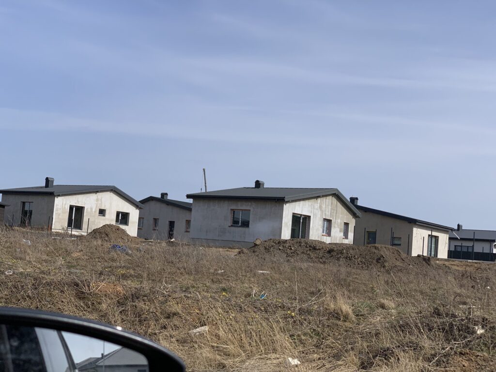 Giraitės terasos (Gervuogių g. 1, 2, 3, 5, 6, 7, 8, 9, 12 - 52 , Mėlynių g. 1, 1A, 2, 2A, 3, 3A, 4, 4A, 5, 5A - 26, 26A) - Private house community - construction photos